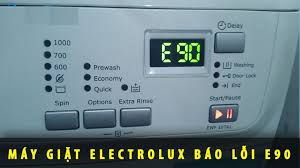 máy giặt Electrolux báo lỗi E90