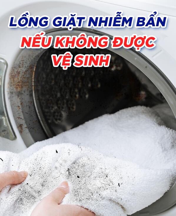 Khi nào cần vệ sinh máy giặt